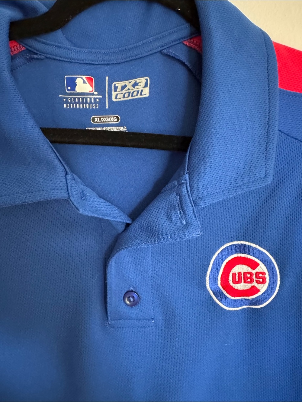 Chicago Cubs MLB Men’s Polo Shirt XL - Picture 2 of 3